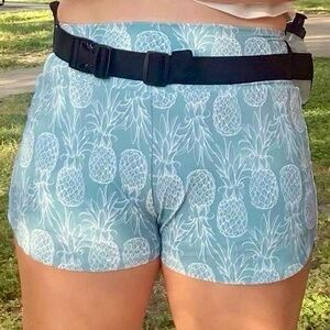 Love Fitness Pineapple Shorts
